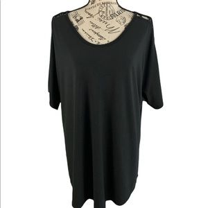 Cato women's 18/20 black blouse